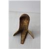 Image 4 : (4) Cast Iron Rusted Claw Footed Feet For Bath Tub