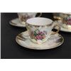 Image 2 : Giftcraft Tea Set Teapot, (6) Teacups and (6) Saucers, Cream Pitcher