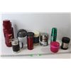 5513  (6) Thermos, (3) Thermos/Coffee Cups