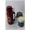 Image 4 : (6) Thermos, (3) Thermos/Coffee Cups