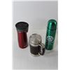 Image 7 : (6) Thermos, (3) Thermos/Coffee Cups