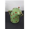 Image 2 : (3) Cups, (2) Glass Cups, Green Container