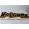 Image 1 : Welcome Letters Stitched
