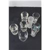 Image 2 : (7) Shots Glasses, Wine Glass, (2) Bowls, (3) Cups