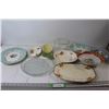 Image 1 : (4) Trays/Platters, (3) Bowls, Corn Dish, Glass Pyrex Bowl