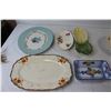 Image 2 : (4) Trays/Platters, (3) Bowls, Corn Dish, Glass Pyrex Bowl