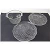 Image 4 : (4) Trays/Platters, (3) Bowls, Corn Dish, Glass Pyrex Bowl