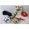 Image 2 : *Ski Goggles, Baseball, Chalk, Frisbee, Protective Pads, Umbrella, Cinco Linko, Misc.