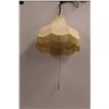 Image 6 : White Vintage Fringed Swag Lamp - Untested