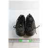 Pair Steel Toe Runners- Black, Size 7W