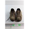 Pair of Dakota Steel Toe Runners- Gray, Size 8W