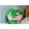 Image 3 : (4) Huggable Fur Plush Babies - Some Damage