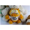 Image 6 : (4) Huggable Fur Plush Babies - Some Damage
