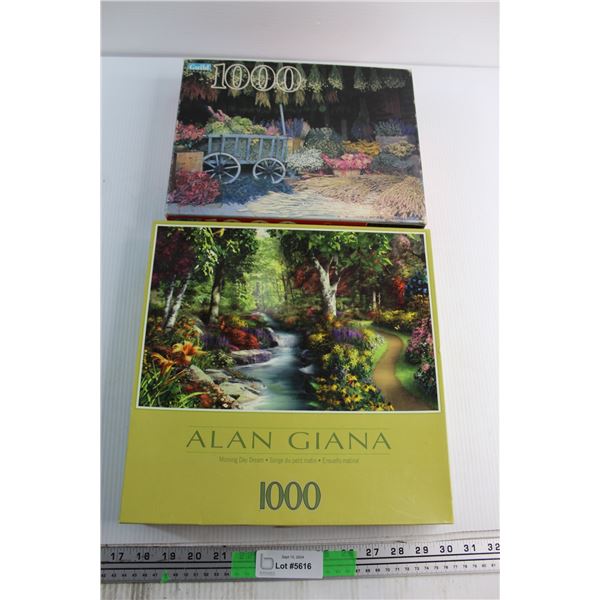 (2) 1000 pc Puzzles