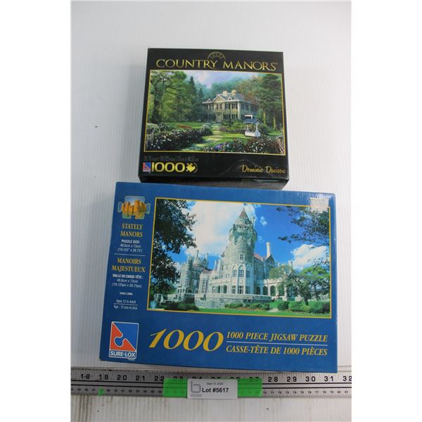 (2) 1000 pc Puzzles
