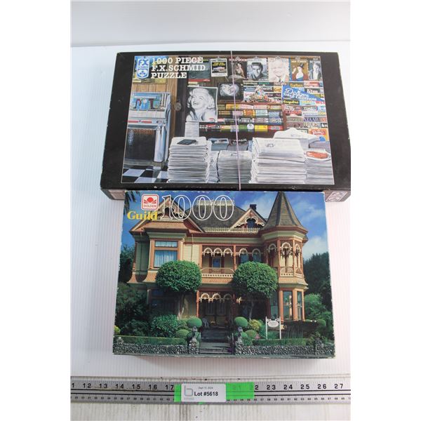 (2) 1000 pc Puzzles