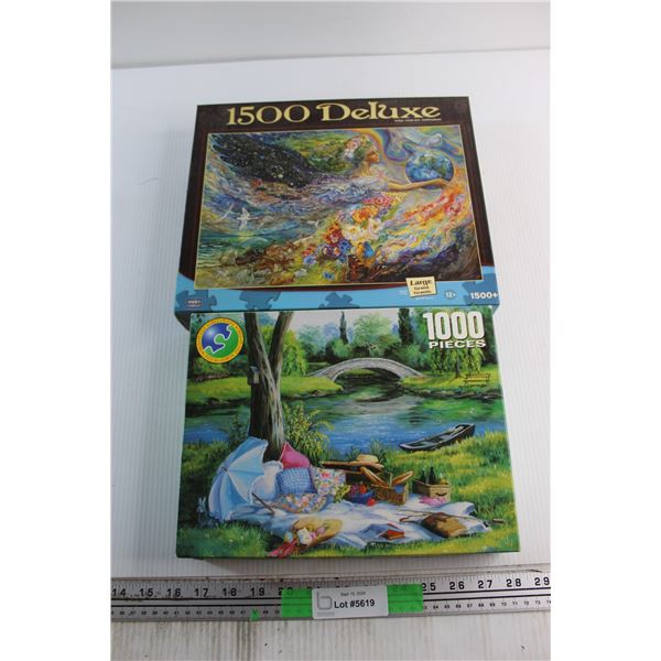 (2) 1000 pc Puzzles