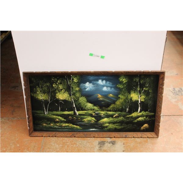 *Velvet Wall Picture 48'' x 24 1/2''