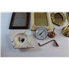 Image 3 : (10) Assorted Picture Frames 10'' x 8''. (2) Candle Holders, Clock Decoration and Assorted Items