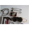 Image 2 : (2) Files, Welding Goggles, Hammer, (2) Oil Filter Wrenches and Assorted Items