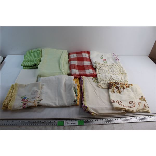 Assorted Kitchen Linens - Some with Embroidery