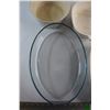 Image 4 : (4) Assorted Casserole Dishes and (3) Assorted Glass Bowls