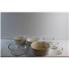Image 7 : (4) Assorted Casserole Dishes and (3) Assorted Glass Bowls
