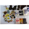 Image 2 : (14) Assorted Magnets, (8) Assorted Playing Cards, Perfume, Vase and Assorted Items