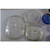 Image 2 : (3) Glass Lids, Casserole Dish, (4) Ziploc and Assorted Containers