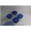 Image 3 : (3) Glass Lids, Casserole Dish, (4) Ziploc and Assorted Containers