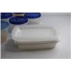 Image 6 : (3) Glass Lids, Casserole Dish, (4) Ziploc and Assorted Containers