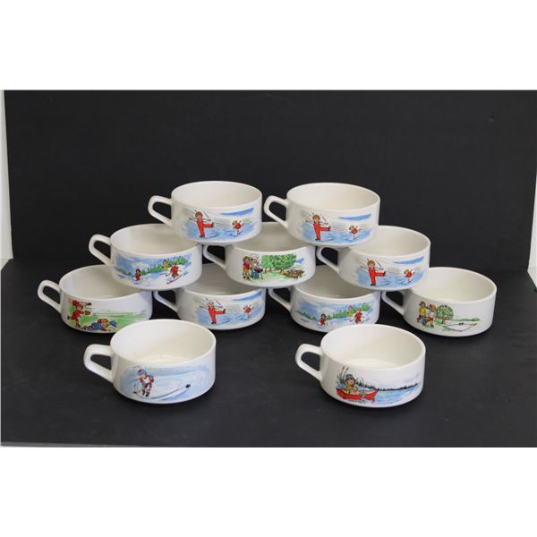 (11) Campbell's Soup Mugs 5''
