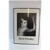 Image 2 : Elvis Presley by William Speer Framed Print 27'' x 20'' - Glass Damage