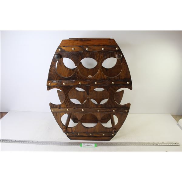 Wooden Wine Rack (21" x 16")