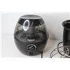 Image 2 : Honeywell Humidifier (powers on) - GE Food Processor (powers on) - Ceramic Plant Pot - Round Metal H