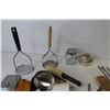 Image 2 : Kitchen Ware Items - Skewers - Potato Mashers - Misc. Items