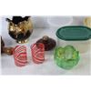 Image 2 : French Onion Soup Dishes - Plastic Food Storage Containers - Candle Holder - Misc. Items