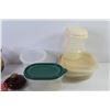 Image 5 : French Onion Soup Dishes - Plastic Food Storage Containers - Candle Holder - Misc. Items