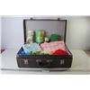 Image 1 : Suitcase - Yarns - Fabric