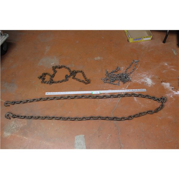 10' Chain w/Hook Ends - Chain Pieces