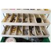 Image 3 : Fishing Tackle Box w/Assortment of Fish Hooks