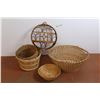 Image 1 : Baskets - Bamboo Shelf