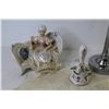 Image 5 : Ceramic Tea Pot - Bell - Statue/Ornament - Metal & Glass Candle Stick - Misc. Items