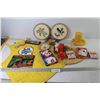 Image 1 : Schneiders Apron - Playing Cards - Dervon Ware Bird Wall Hangers - Designer Pens - Misc. Items