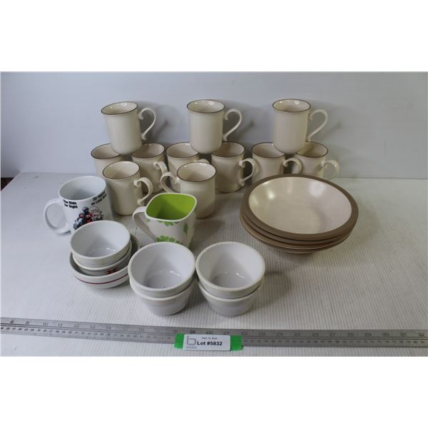 Assorted Cups & Bowls