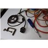 Image 4 : 4Amp Battery Charger (working) - Extension Cords Screwdriver - Clamp