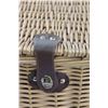 Image 2 : Wicker Picnic Basket - 21" x 14" x 12"