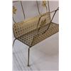 Image 2 : MCM Metal Magazine Rack - 14.5" x 17" x 12"