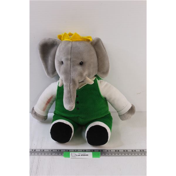 Babar Stuffed Animal - Some Wear