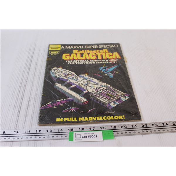 Vintage Battlestar Galactica Marvel Comic Edition Magazine